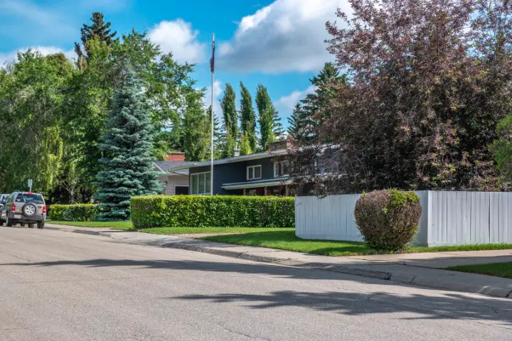 Mayfair community in Calgary