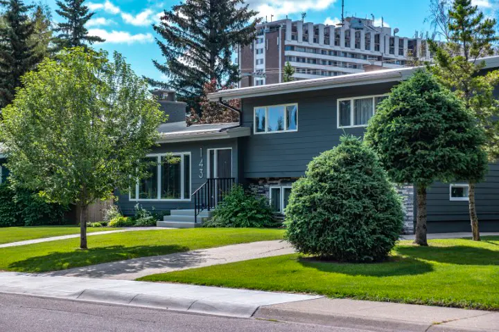 Mayfair community in Calgary